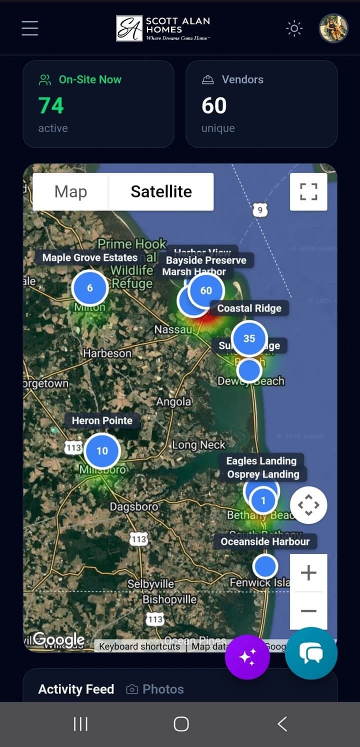 Jobsite Operations & QR Ecosystem screenshot